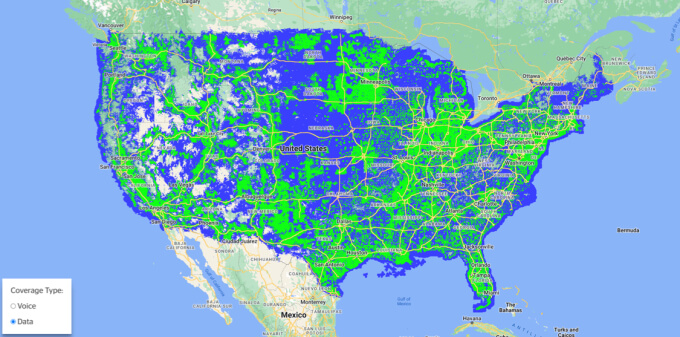 Us Cellular Coverage Map 